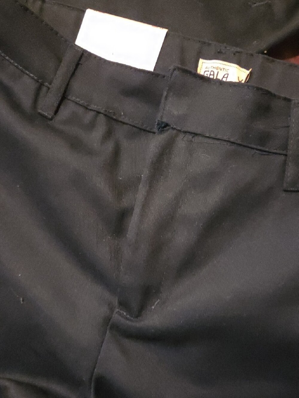 Galaxy By Harvic 2 Pairs Of School Uniform Girl’s Navy Pants - Size 14 - Picture 2 of 4